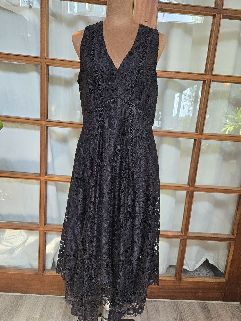 Black Women's Dress - Size 8